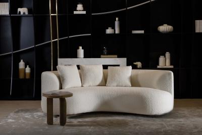  Greenapple Twins Curved Sofa