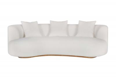  Greenapple Twins Curved Sofa