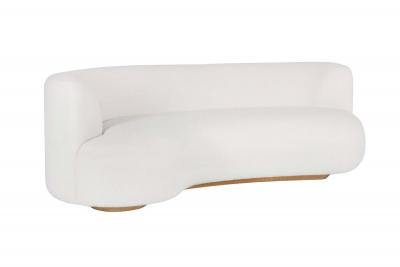  Greenapple Twins Curved Sofa