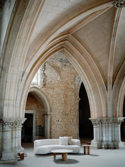  Greenapple Twins Curved Sofa