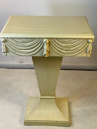  Grosfeld House DRAPERY AND TASSEL TABLE BY GROSFELD HOUSE