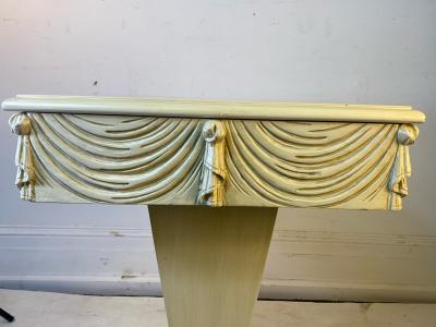  Grosfeld House DRAPERY AND TASSEL TABLE BY GROSFELD HOUSE