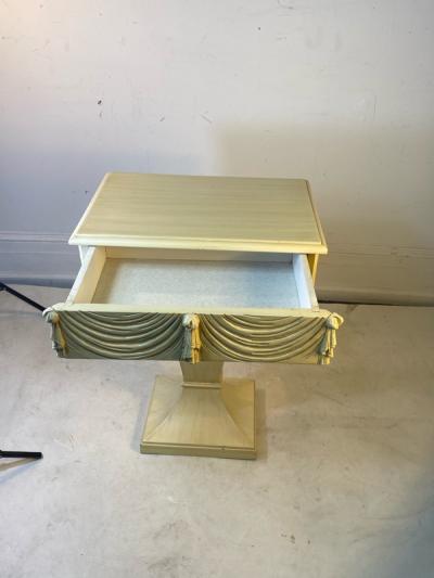  Grosfeld House DRAPERY AND TASSEL TABLE BY GROSFELD HOUSE