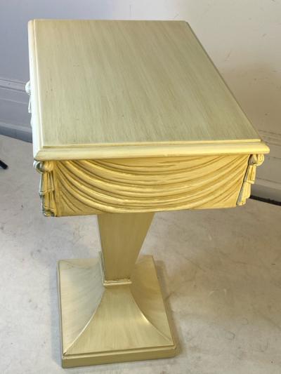  Grosfeld House DRAPERY AND TASSEL TABLE BY GROSFELD HOUSE