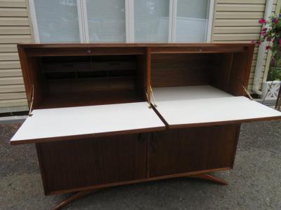  Grosfeld House Fabulous Grosfeld House Style Splayed Legs Bar Desk Cabinet Mid Century Modern