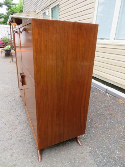  Grosfeld House Fabulous Grosfeld House Style Splayed Legs Bar Desk Cabinet Mid Century Modern