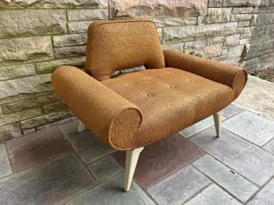  Grosfeld House Fantastic Grosfeld House Slipper Chair Hollywood Regency Glam