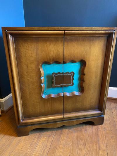  Grosfeld House GLAMOROUS GROSFELD HOUSE CABINRT AND MATCHING MIRROR