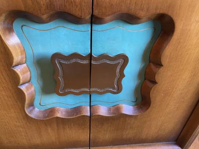  Grosfeld House GLAMOROUS GROSFELD HOUSE CABINRT AND MATCHING MIRROR