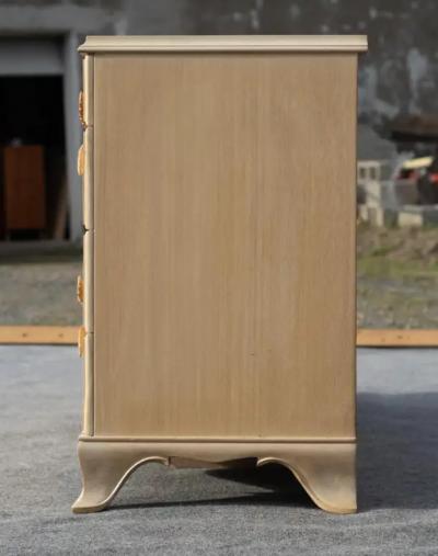  Grosfeld House Grosfled House Hollywood Regency Triple 12 Drawer Dresser in Primavera 1950s