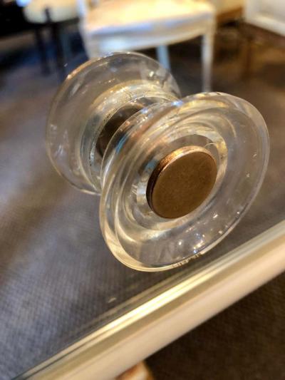  Grosfeld House Hollywood Regency Grosfeld House Painted Vanity and Matching Mirror