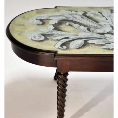  Grosfeld House Mid Century Modern Grosfeld House Coffee Table With glomis Glass Top