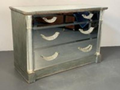  Grosfeld House Mid Century Modern Mirrored Grosfeld House Cabinet Commode Glassics 1930s