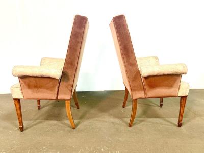  Grosfeld House Pair of 1950s Fireside chairs Lorin Jackson Grosfeld House