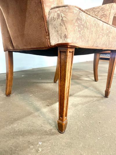  Grosfeld House Pair of 1950s Fireside chairs Lorin Jackson Grosfeld House