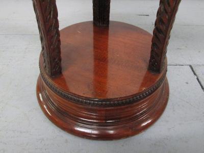  Grosfeld House Pair of Grosfeld House Plume Base Side Tables