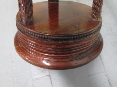  Grosfeld House Pair of Grosfeld House Plume Base Side Tables