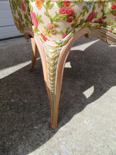  Grosfeld House Spectacular Pair of Grosfeld House Arm Lounge Chairs Hollywood Regency Modern