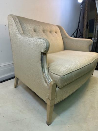  Grosfeld House UNUSUAL WOOD AND LUCITE SETTEE DESIGNED BY GROSFELD HOUSE