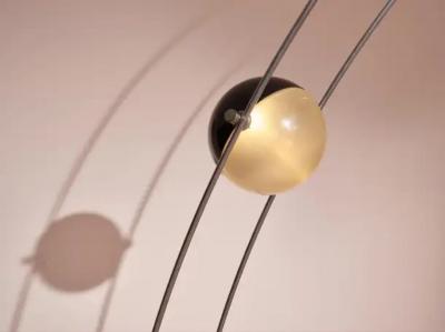  Gruppo Arditi Gianni Gamberini Studio A R D I T I for Sormani Floor Lamp Model Ponte made of Marble Metal