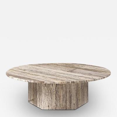  Gubi EPIC 43 COFFEE TABLE IN GREY TRAVERTINE