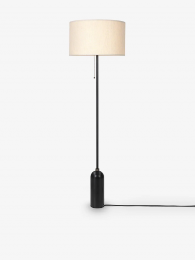  Gubi GRAVITY FLOOR LAMP IN BLACKENED STEEL