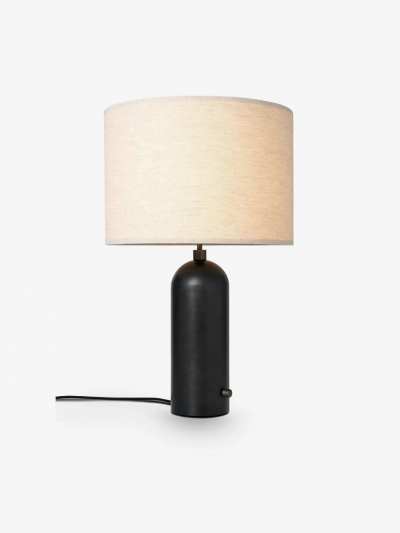  Gubi GRAVITY LARGE TABLE LAMP IN BLACKENED STEEL