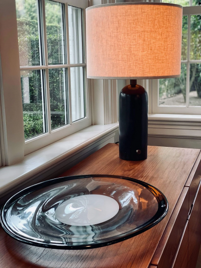  Gubi GRAVITY LARGE TABLE LAMP IN BLACKENED STEEL
