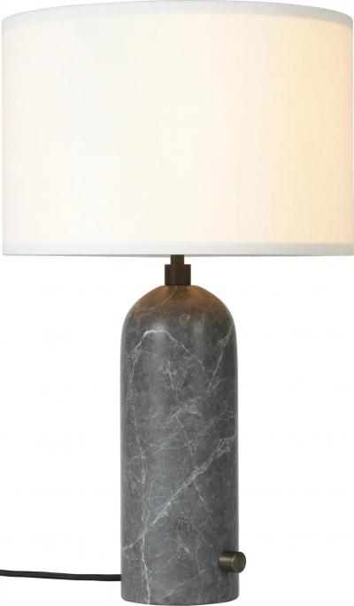  Gubi Large Marble Gravity Table Lamp by Space Copenhagen for Gubi