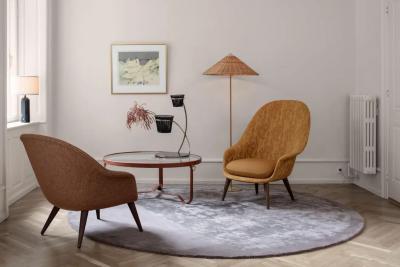  Gubi Large Marble Gravity Table Lamp by Space Copenhagen for Gubi