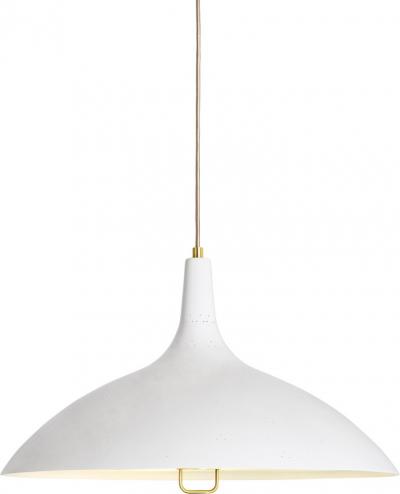  Gubi Paavo Tynell 1965 Pendant Lamp in Brass