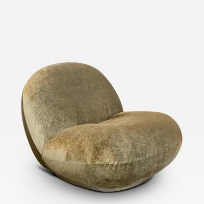  Gubi SWIVEL PACHA LOUNGE CHAIR