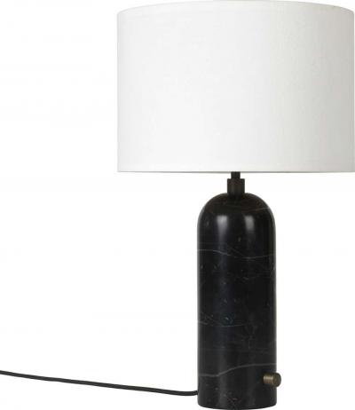  Gubi Space Copenhagen Gravity Table Lamp in Blackened Steel for Gubi