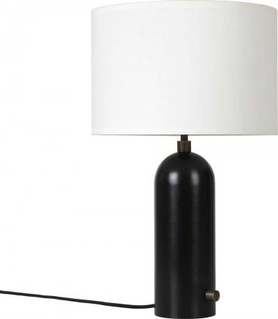 Gubi Space Copenhagen Gravity Table Lamp in Blackened Steel for Gubi