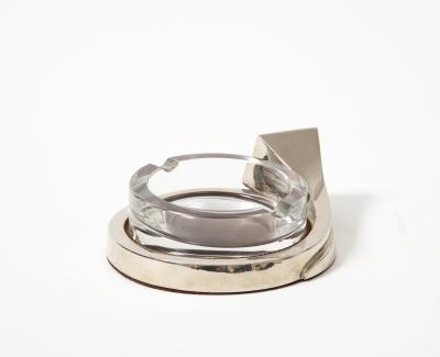  Gucci Gucci Ashtray Vide Poche Crystal and Silver