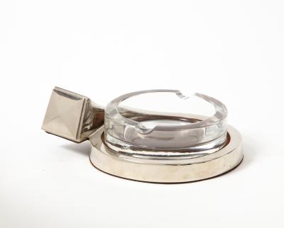  Gucci Gucci Ashtray Vide Poche Crystal and Silver