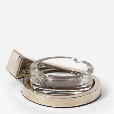  Gucci Gucci Ashtray Vide Poche Crystal and Silver