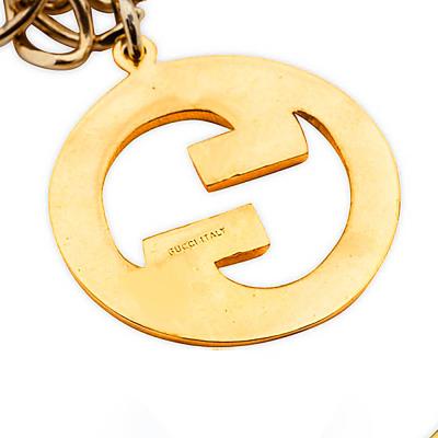  Gucci Gucci Gold Plated Chain Belt