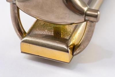  Gucci Gucci Horsebit Picture Frame Nickel Brass Signed