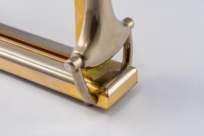  Gucci Gucci Horsebit Picture Frame Nickel Brass Signed