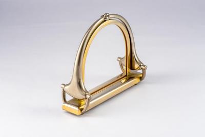  Gucci Gucci Horsebit Picture Frame Nickel Brass Signed