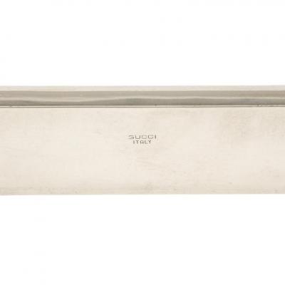  Gucci Gucci Horsebit Picture Frame Nickel Signed