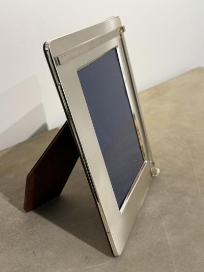  Gucci Gucci Italian Silver Equestrian Picture Frame 1970s