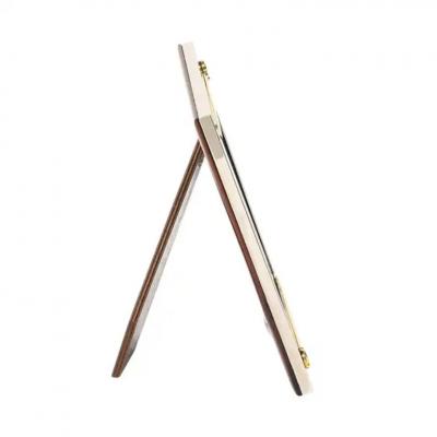  Gucci Gucci Photo Frame Horsebit Silverplate Brass Signed