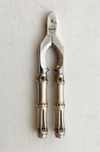  Gucci Lobster Claw In Silver By Gucci