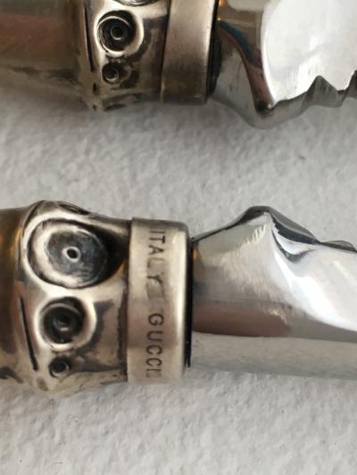  Gucci Lobster Claw In Silver By Gucci