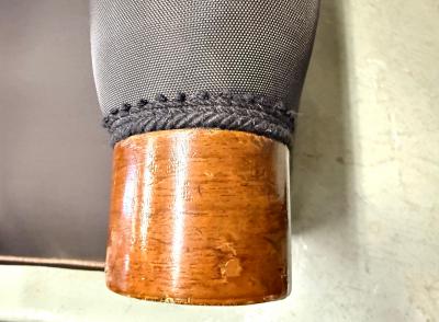  Gucci Rare Italian Art Deco Chair by Gucci for Gucci Executive Offices Florence 1938