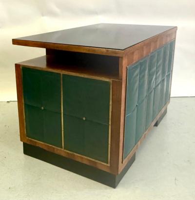  Gucci Rare Italian Art Deco Desk by Gucci for Gucci Executive Offices Florence 1938