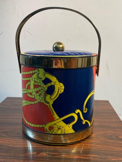  Gucci SUPER EQUESTRIAN PATTERN ICE BUCKET IN THE STYLE OF GUCCI