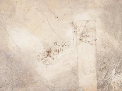  Gucci Silver Plated Brass and Brass Box by Gucci Italy c 1970